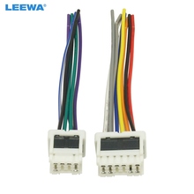 LEEWA Wiring Harness Adapter Potência De Som Do Carro Para Old NISSAN Micra Patrol Ensolarado Primera Skyline Radio Fio Plug # CA5712 2024 - compre barato