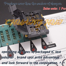6X8mm QFN8 + QFN8 адаптер для SPI-FLASH программиста Оффлайн Duikao Гнездо шаг = 1,27 мм 2024 - купить недорого