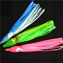 ZZ pesca 15 piezas 3G 10,5 cm cebo suave Kit Squid señuelo Tackle invierno accesorios de pesca señuelo Wobbler cuchara Jig Fly Set 2024 - compra barato