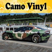 Jumbo Jungle Camouflage Vinyl Wrap Jumbo Forest Camo Vinyl Film Sheet Bubble Free Size:1.50*30m/Roll 2024 - buy cheap