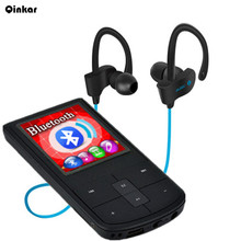 Qinkar bluetooth MP3 player sport BT388+Bluetooth headphone BT sport earphone wireless earbuds+sport bluetooth Mini music player 2024 - buy cheap