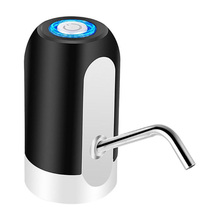Dispensador de agua eléctrico portátil de galón interruptor de botella de agua inalámbrico inteligente bomba de agua aparatos de tratamiento de agua negro 2024 - compra barato