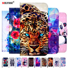 Luxury PU Leather Flip Wallet Case For iPhone 5 5C 5S SE 6 6S 7 8 9 Plus X Book Flip Style Mobile Phone Cases Painted Cover 2024 - buy cheap