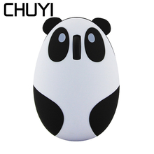 CHUYI Mouse 2.4Ghz Wireless Cute Cartoon Panda Shaped Mouse 1600DPI USB Optical Computer Gaming Mice for PC Laptop Kids Gifts 2024 - buy cheap