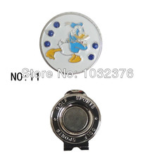 Golf ball mark cartoon magnet hat clip golf products 2024 - buy cheap