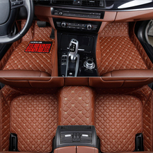 Flash mat leather car floor mats for geely emgrand EC715 EC718 EC7 EC8 EC9 MK Eagle GC7 GC9 GX2 GX7 NL car accessories styling 2024 - buy cheap