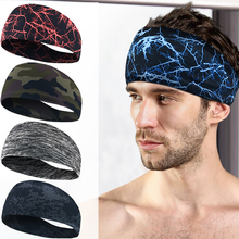 Lyca Absorbent Cycling Yoga Sport Sweat Headband Men Sweatband For Men and Women Yoga Hair Bands Head Sweat Bands Sports Safety 2024 - buy cheap