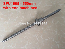 Tornillo de bola SFU1605 para enrutador CNC, 550mm, extremo BK12/BF12 mecanizado + 1 ud., 1605 2024 - compra barato