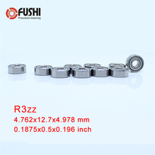 R3ZZ ABEC-1 (100PCS)  3/16"x1/2"x0.196" inch Miniature Ball Bearings  RC Models 2024 - buy cheap