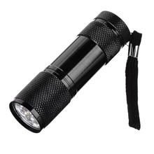 Mini lanterna de bolso led, 9 modos de luz branca, 220lm, acampamento, lâmpada, luz de acampamento (3 x aaa) 2024 - compre barato