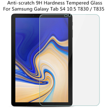 Ultra fino 0.3mm 9 h vidro temperado transparente para samsung galaxy tab s4 10.5 t830 t835 SM-T830 SM-T835 filme protetor de tela 2024 - compre barato