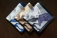 Good quality Japan Cotton handkerchiefs,Horses run pocket hankies,53*53cm thin pocket square Mens handkerchief 2024 - buy cheap