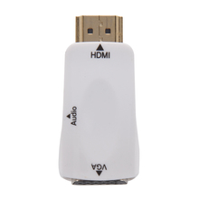 1080P HDMI Male to VGA Female Adapter Video Converter with Audio Output 2024 - buy cheap