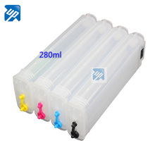 UP-cartucho de tinta recargable para impresora HP 10 82 Designjet 280/ps 500/ps/pc 800/820MFP, recambio de 815 ml x 4 2024 - compra barato