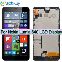 For Microsoft Nokia Lumia 640 LCD Display Touch Screen Digitizer Assembly With Frame 5.0" Screen For Nokia 640 xl LCD 2024 - buy cheap