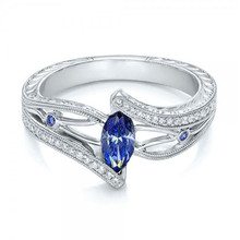 TJP Luxury Austrian Rhinestones Female Finger Rings Jewelry Fashion 925 Sterling Silver Rings For Girl Bride Wedding Accessories 2024 - buy cheap