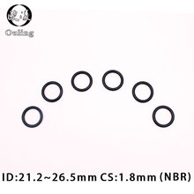 20PCS/lot Rubber Ring NBR Sealing O-Ring 1.8mm Thickness ID21.2/22.4/23.6/25/25.8/26.5mm Nitrile O Ring Seal Gasket Rings Washer 2024 - buy cheap