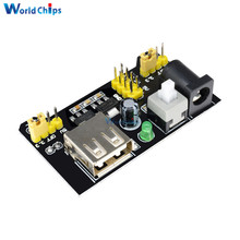 Placa de ensaio mb102 módulo de alimentação 3.3v 5v para arduino sem solda placa de pão regulador de tensão diy 2024 - compre barato