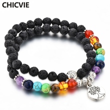 CHICVIE Long Distance Tree Of Life Silver Bracelets & Bangles Charms For Women & Men Jewelry Making Chakra Bracelets SBR180144 2024 - buy cheap