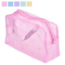 New Portable Make up Floral Women Makeup Organizer Bag Girls Cosmetic Bag Toiletry Travel Kits Storage bag Hand bag D35J15 2024 - buy cheap