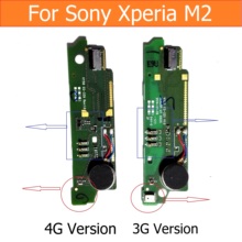 Genuine Microphone connector PCB module For Sony Xperia M2 S50H D2305 D2306 Microphone flex cable with Moto Vibrator replacement 2024 - buy cheap