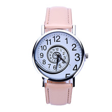 2020 New Women Swirl Pattern Leather Analog Quartz Wrist Watch Ladies Watches relogio feminino Digital dial horloges Clocks B30 2024 - buy cheap