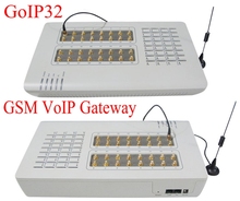 Puerta de enlace GoIP32 GSM VOIP con 32 puertos SIM GoIP32 para PBX IP/puerta de enlace IP/compatible con SMS a granel y Banco SIM DBL, superventas 2024 - compra barato