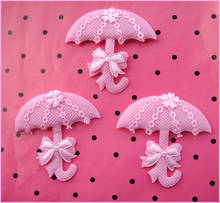 Free shipping 20pcs/lot umbrella padded garment applique for baby 5.5cm 2024 - buy cheap