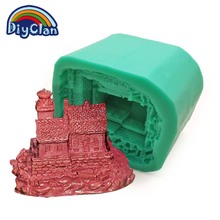 New arrival DIY silicone molds for cake pudding jelly dessert mould castle style handmade soap chocolate mold S0412CB20 2024 - buy cheap