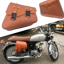 XL 883 Motorcycle For Harley Sportster XL883 XL1200 X48 Motorcycle Saddle Bags Black Moto Accessories Brown Side Storage Bag 2024 - buy cheap