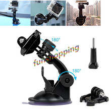 for Gopro Accessories for SJ4000 Car Sucker Holder Suction Cup Mount for Gopro  Hero 6/5/4/3/3/+ Hd Mini Camcorder Action Camera 2024 - buy cheap