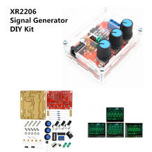 Generador de señal de función, Kit de bricolaje, salida sinusoidal/triangular/cuadrada, 1Hz-1MHz, amplitud de frecuencia ajustable XR2206 2024 - compra barato