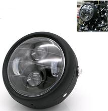 Luz LED delantera H4 para motocicleta, Bombilla para faro delantero de motocicleta, Chopper, Cafe Racer, CG125, GN125 2024 - compra barato