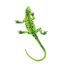 Kids Science Educational Vivid Reptile Toys Animal Rubber Lizard Model Action Figure Toy Gift - Green 2024 - buy cheap