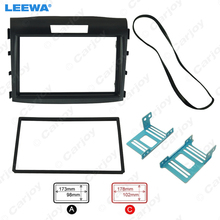 LEEWA Car refitting DVD frame DVD panel Dash Kit Fascia Radio Frame Audio frame for 12-15 Honda CRV 2DIN CA1645 2024 - buy cheap