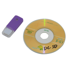 Adaptador 50 peças, alta qualidade sd tf leitor de cartão conversor com disco drive manual para sega dreamcast dc 2024 - compre barato