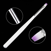 Nail Liner UV Brush Professional Painting Gradient Drawing Nail Brushes White Handle Nail Art Pen  Tools 2024 - buy cheap