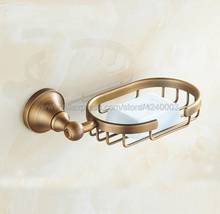 Bathroom Accessory Wall Mounted Antique Brass Bathroom Soap Dish Holder Kba080 2024 - buy cheap