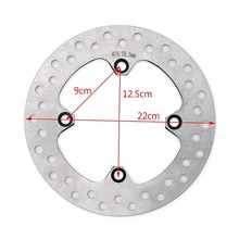 Mooreaxe Rear Brake Disc Rotor For Suzuki 400cc LT-Z 400 Quad Sport Honda CRF230L CRM250 XR250R XR400R/600 Wholes Sales Price 2024 - buy cheap