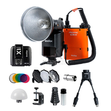 Godox Witstro Flash Light  AD360II-C 360Ws 2.4G E-TTL II 1/8000S Outdoor Speedlite AD360II + PB960 4500mAh Battery for Canon 2024 - buy cheap