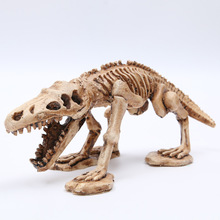 Moquerry смолы каркасная модель динозавра Декор для аквариума череп динозавра животных-исследовательские декора аквариума 2024 - купить недорого