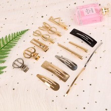 DIY Barrettes Professional Salon Stainless Hair Clips Hair Styling Tools Hairdressing Hairpins Barrettes Headwear Accessories 2024 - buy cheap
