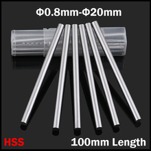 8.8mm 8.9mm 9mm 9.1mm 9.2mm OD 100mm Length HSS Jobber Drill Bit Boring Round Shank CNC Fly Cutter Turning Lathe Tool Bar Rod 2024 - buy cheap