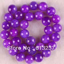Genuine Natural Purple Popcorn Stone carnelian onyx agat 6mm 8mm 10mm 12mm Round Loose Beads DIY Gift Charms Jewelry 15inch G674 2024 - buy cheap