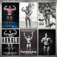 Arnold Schwarzenegger Bodybuilding Motivational Art Silk Canvas Poster 13x20 24x36 Inch Wall Pictures-001 2024 - buy cheap