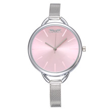 Женские часы Montre Femme, простые, современные, модные, Reloj Mujer, серебряные, кварцевые часы, женские, браслет из нержавеющей стали, повседневные наручные часы 2024 - купить недорого