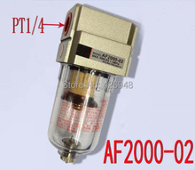 Воздушный фильтр AF2000-02 G1/4 ", блок очистки источника воздуха типа B & N, пневматический фильтр серии AF2000 2024 - купить недорого
