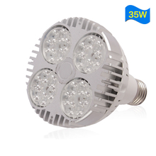 LED par30 35W lámpara de bulbo brillante E27 foco de bombilla de alta calidad de alta lumen PAR30 llevó la luz del punto AC85-265V envío gratis 2024 - compra barato