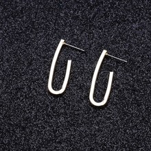 Vintage Gold Alloy Simple Earrings Fashion Punk Glamour Geometric Jewelry Statement Trend Handmade Earrings Wholesale 2024 - buy cheap