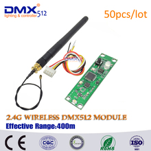Беспроводной DMX приемник, беспроводной DMX512 передатчик, приемник, светодиодный, 2,4 ГГц, PCB 2024 - купить недорого